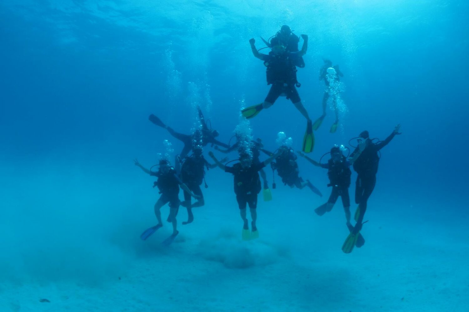 Group Scuba Diving